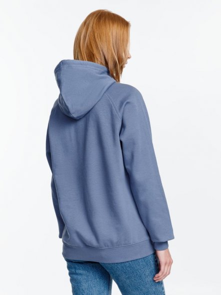 Толстовка унисекс Stellar, синяя 