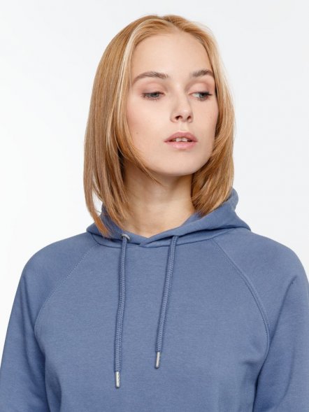 Толстовка унисекс Stellar, синяя 