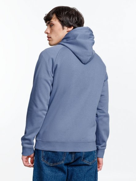 Толстовка унисекс Stellar, синяя 