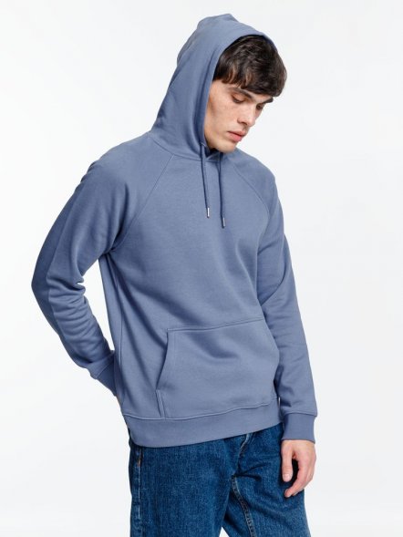 Толстовка унисекс Stellar, синяя 