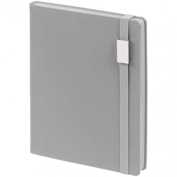 Ежедневник Must Metal, датированный, серый 