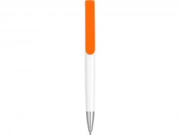 Ручка-подставка Кипер, белый/оранжевый