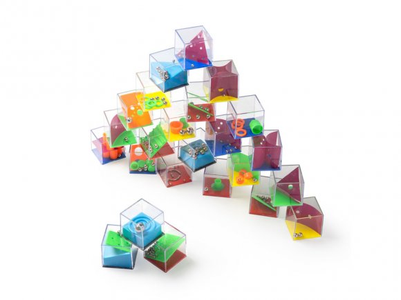Набор из 24 игр CUBIK, разноцветный 