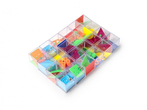 Набор из 24 игр CUBIK, разноцветный 