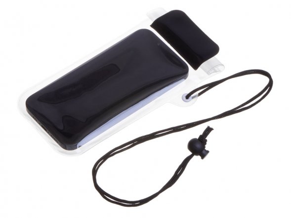 Влагостойкий чехол Repel, черный/прозрачный 