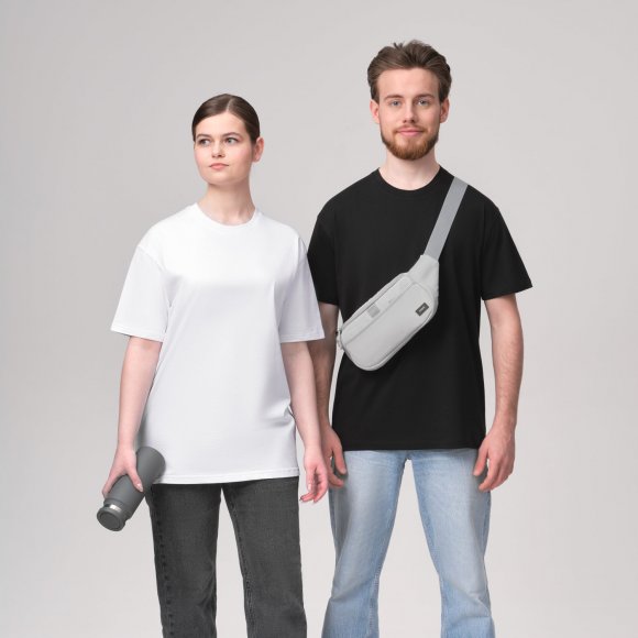 Футболка унисекс KRIS, 100% хлопок, 150 гр., белая 
