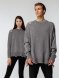 Джемпер оверсайз унисекс Grunge, серый 