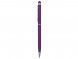 Ручка-стилус шариковая Jucy Soft с покрытием soft touch, фиолетовый (Р) 