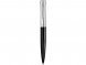 Ручка шариковая Ungaro модель Ovieto в футляре, черный/серебристый 