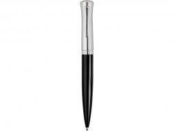 Ручка шариковая Ungaro модель Ovieto в футляре, черный/серебристый