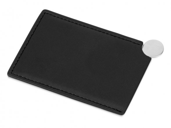 Зеркало в чехле Style, серебристый/черный 