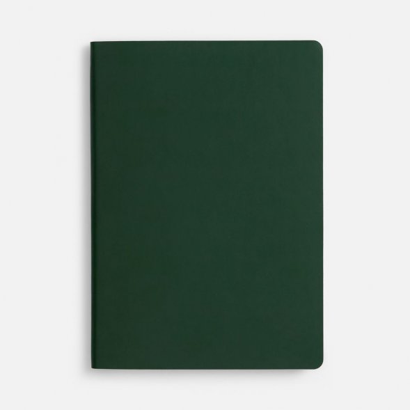 Блокнот Verso в клетку, зеленый, ver.2 