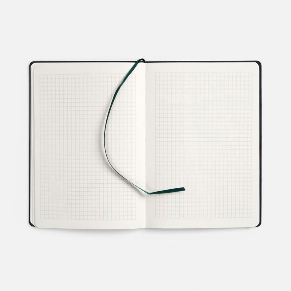 Блокнот Verso в клетку, зеленый, ver.2 