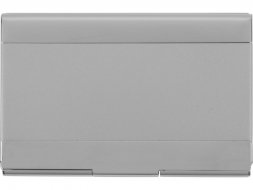 Визитница Carlo, серебристый