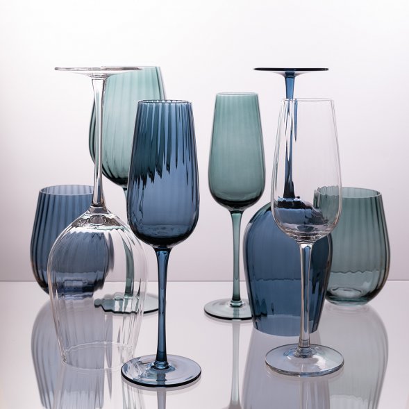 Стакан для воды Toscana, синий 