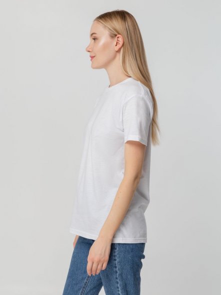 Футболка унисекс T-bolka 140, белая 