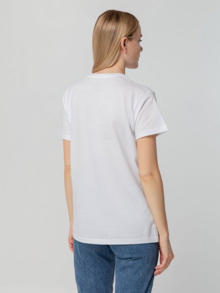 Футболка унисекс T-bolka 140, белая 