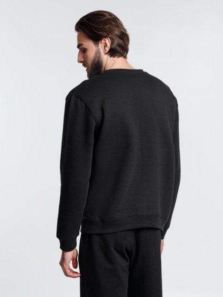 Свитшот унисекс Delta, черный 