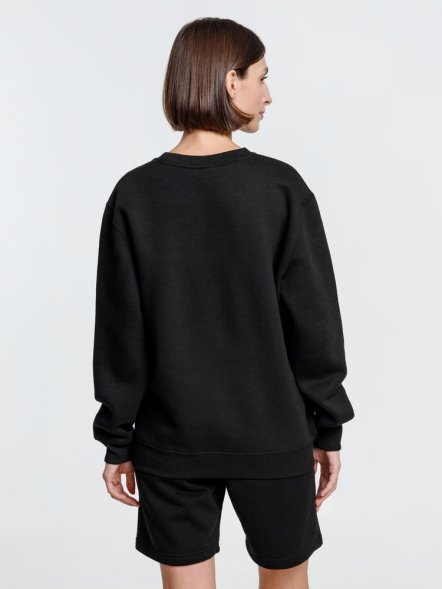 Свитшот унисекс Delta, черный 