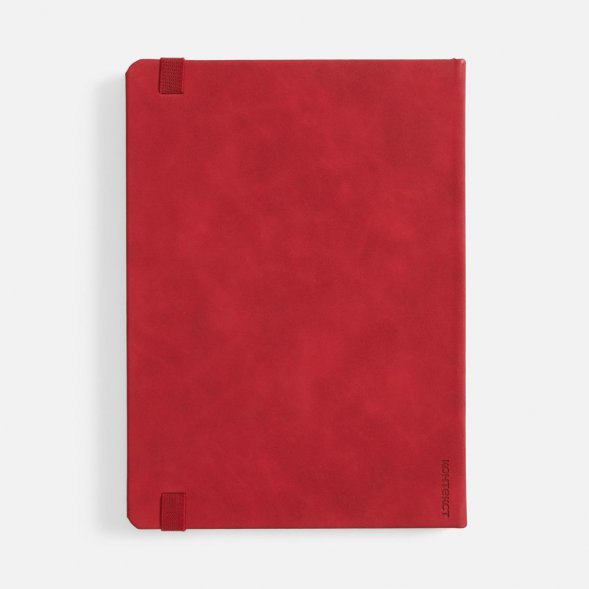 Ежедневник Urban Hard, недатированный, красный 