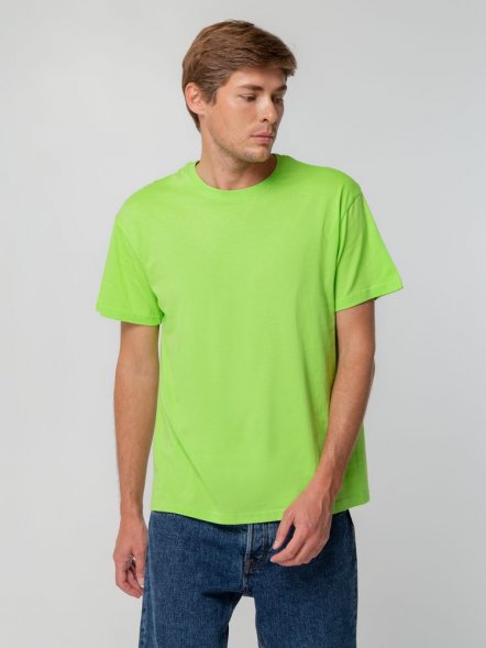 Футболка унисекс T-bolka 140, зеленое яблоко 