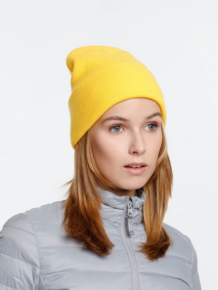Шапка Urban Flow, желтая 
