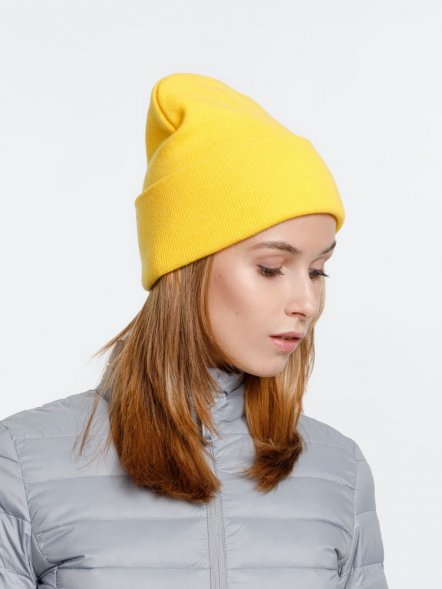 Шапка Urban Flow, желтая 