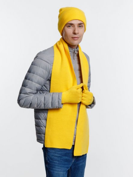 Шапка Urban Flow, желтая 