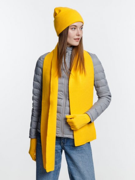 Шапка Urban Flow, желтая 