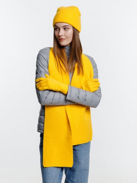 Шапка Urban Flow, желтая 