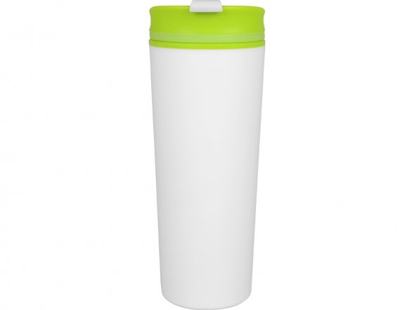 Термокружка Brite 500мл, белый/зеленое яблоко 