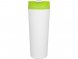 Термокружка Brite 500мл, белый/зеленое яблоко 