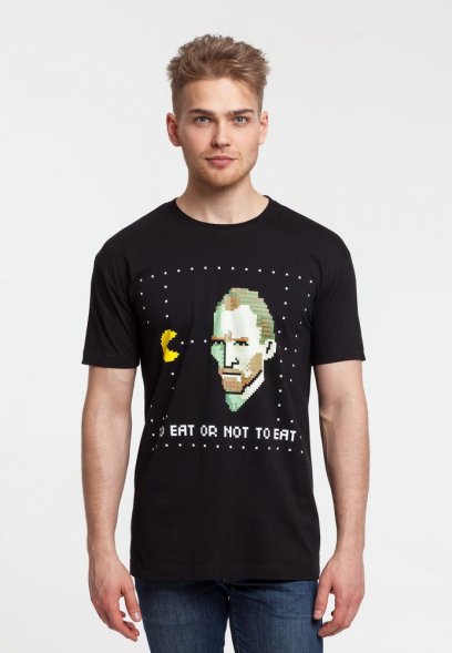 Футболка мужская «Ван-Пакман», черная 