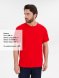 Футболка унисекс T-Bolka 180, красная 
