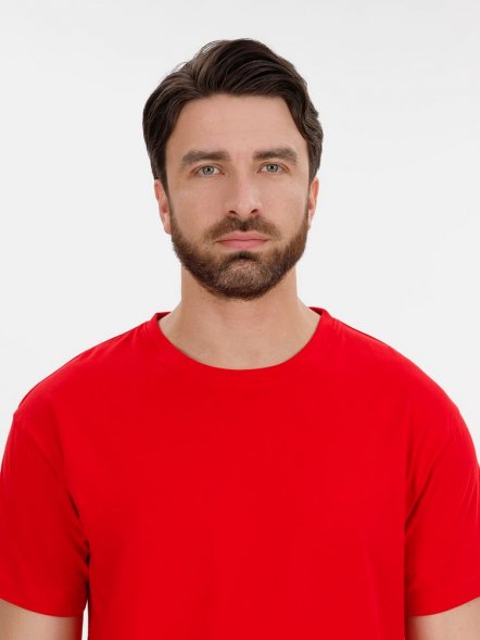 Футболка унисекс T-Bolka 180, красная 