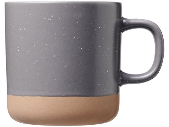 Керамическая кружка Pascal объемом 360 мл, серый 