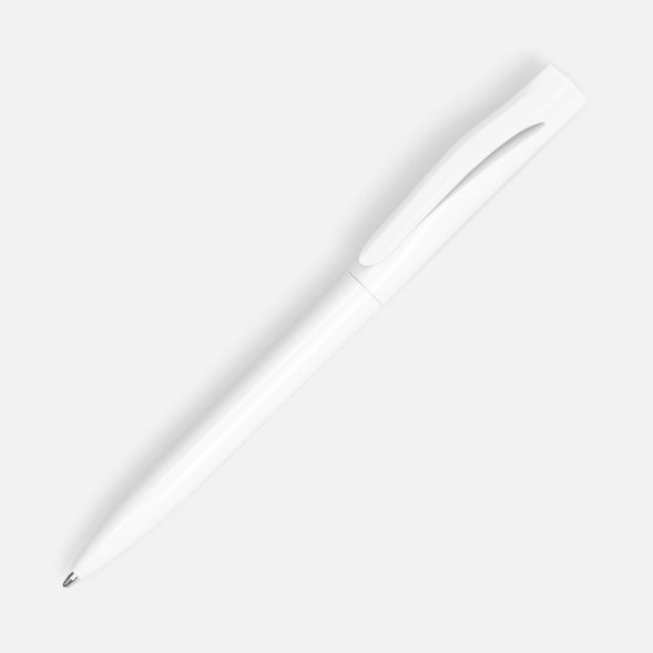 Ручка шариковая Pin, белая 