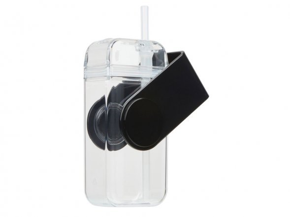 Бутылка для воды JUICY DRINK BOX, черный 