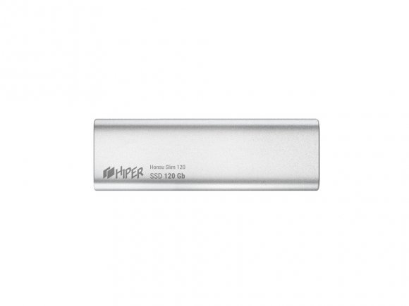 Внешний SSD накопитель Honsu Slim 120 120GB USB3.1 Type-C, Slim, Hiper 