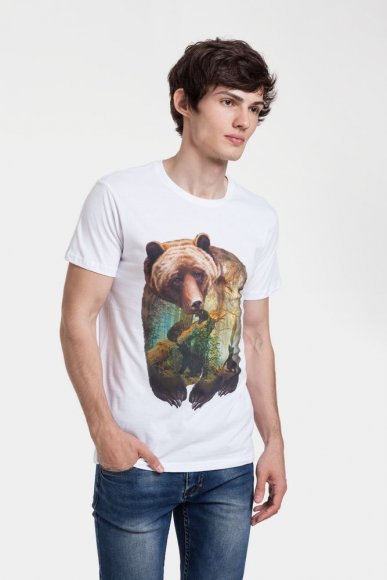 Футболка Bruin, белая 