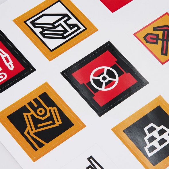 Стикерпак бумажный Industry, металлургия 