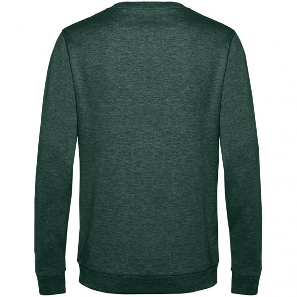Свитшот унисекс Set In, темно-зеленый меланж 