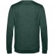 Свитшот унисекс Set In, темно-зеленый меланж 