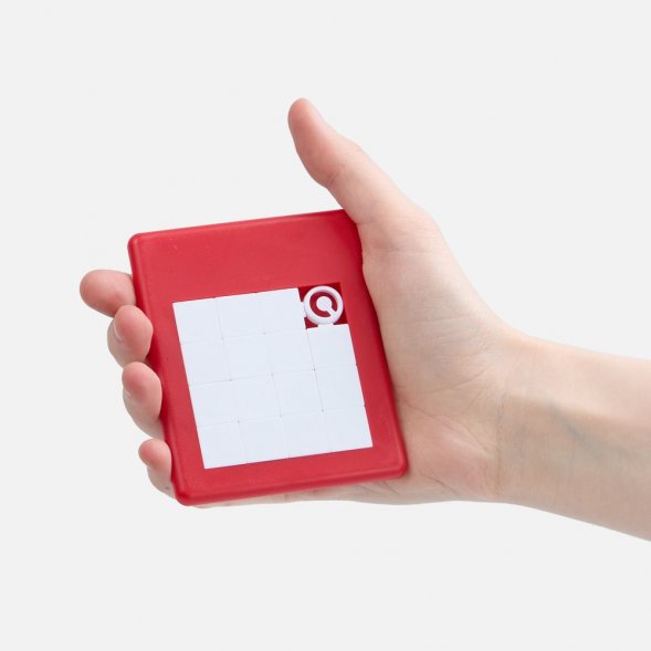 Головоломка «Пятнашки», красная 