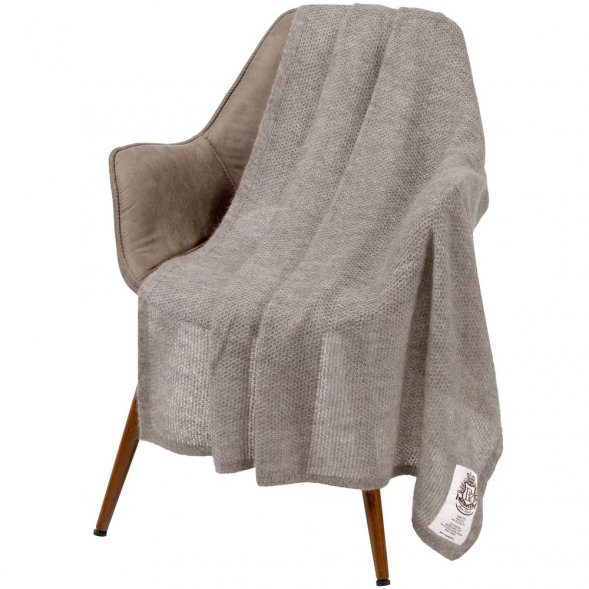 Плед Medley, бежево-серый 