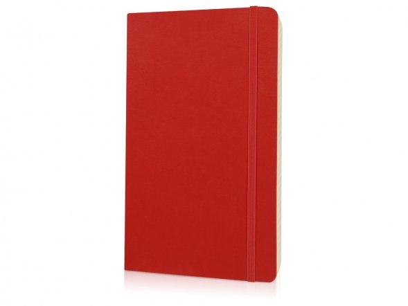 Записная книжка Moleskine Classic Soft (в линейку), Large (13х21см), красный 
