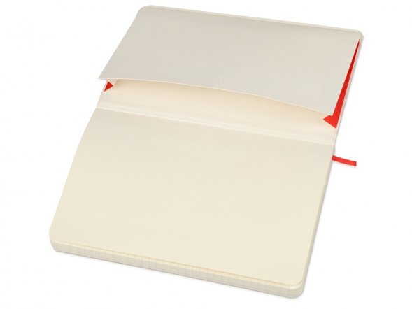 Записная книжка Moleskine Classic Soft (в линейку), Large (13х21см), красный 