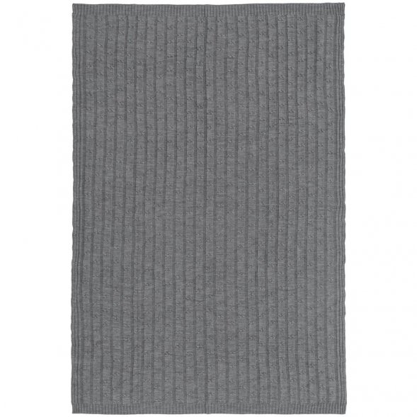 Плед Trenza, серый 