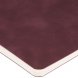 Блокнот Luba, бордовый 
