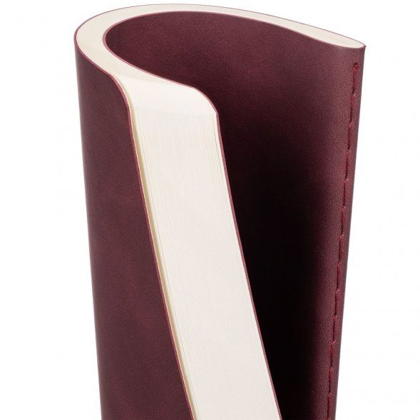 Блокнот Luba, бордовый 